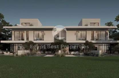 Townhouse - 4 Bedrooms - 4 Bathrooms for sale in Hills of one - New Zayed City - Sheikh Zayed City - Giza