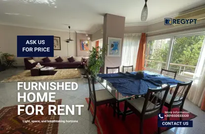 Apartment - 3 Bedrooms - 2 Bathrooms for rent in Sarayat Al Maadi - Hay El Maadi - Cairo
