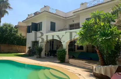 Villa - 4 Bedrooms - 2 Bathrooms for rent in Katameya Heights - El Katameya Compounds - El Katameya - New Cairo City - Cairo