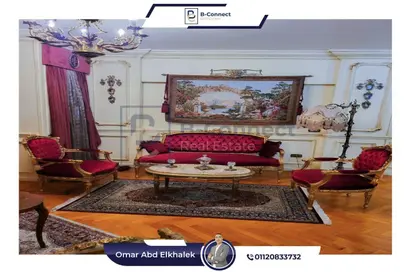 شقة - 3 غرف نوم - 2 حمامات للبيع في شارع النصر - سموحة - حي شرق - الاسكندرية