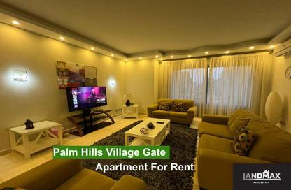 Apartment - 2 Bedrooms - 2 Bathrooms for rent in Palm Hills Village Gate - South Investors Area - New Cairo City - Cairo