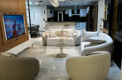Apartment - 4 Bedrooms - 3 Bathrooms for rent in Ext North Inves Area - New Cairo City - Cairo