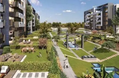 Apartment - Studio - 1 Bathroom for sale in Avelin - North Investors Area - New Cairo City - Cairo