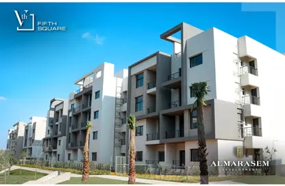 شقة - 2 غرف نوم - 2 حمامات للبيع في مون ريزيدنس - فيفث سكوير - التجمع الخامس - مدينة القاهرة الجديدة - القاهرة