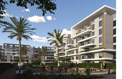 Apartment - 2 Bedrooms - 2 Bathrooms for sale in Hadayek Al Mohandessin - 4th District - Sheikh Zayed City - Giza