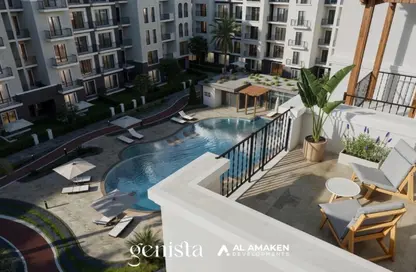 دوبلكس - 4 غرف نوم - 3 حمامات للبيع في جينيستا - مدينة زايد الجديدة - الشيخ زايد - الجيزة