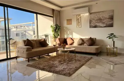 Apartment - 2 Bedrooms - 2 Bathrooms for rent in Lake View - 5th Settlement Compounds - The 5th Settlement - New Cairo City - Cairo