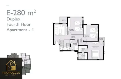 دوبلكس - 4 غرف نوم - 5 حمامات للبيع في جايد ريزيدنس - كمبوندات التجمع الخامس - التجمع الخامس - مدينة القاهرة الجديدة - القاهرة