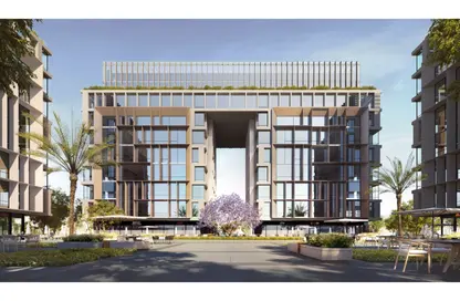 Office Space - Studio - 2 Bathrooms for sale in Arkan Palm 205 - Sheikh Zayed Compounds - Sheikh Zayed City - Giza