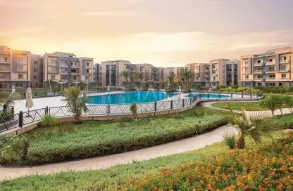 Apartment - 3 Bedrooms - 3 Bathrooms for sale in Galleria Moon Valley - South Investors Area - New Cairo City - Cairo