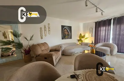 Apartment - 2 Bedrooms - 1 Bathroom for rent in El Rehab Extension - Al Rehab - New Cairo City - Cairo