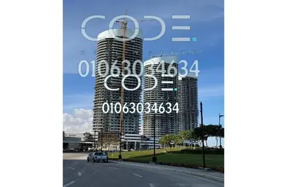 Apartment - 1 Bedroom - 1 Bathroom for sale in North Edge Towers - New Alamein City - Al Alamein - North Coast
