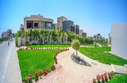 Twin House - 4 Bedrooms - 5 Bathrooms for sale in Al Karma 4 - Sheikh Zayed Compounds - Sheikh Zayed City - Giza