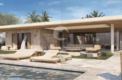 فيلا - 5 غرف نوم - 6 حمامات للبيع في رملة ليك سايد - قسم الضبعة - الساحل الشمالي