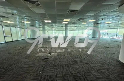 Office Space - Studio - 2 Bathrooms for rent in Bank Center Street - South Teseen St. - The 5th Settlement - New Cairo City - Cairo