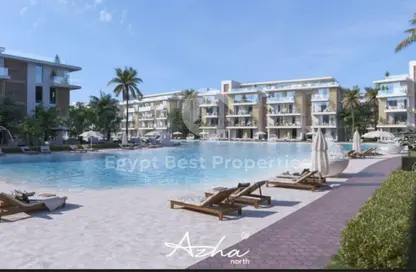 Chalet - 1 Bedroom - 2 Bathrooms for sale in Azha North - Ras Al Hekma - North Coast