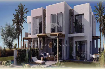 Townhouse - 3 Bedrooms - 3 Bathrooms for sale in Al Masyaf - Ras Al Hekma - North Coast