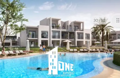 Townhouse - 4 Bedrooms - 4 Bathrooms for sale in Marassi - Sidi Abdel Rahman - North Coast