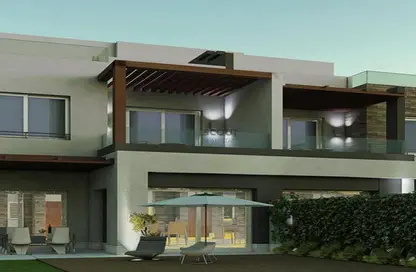 Twin House - 4 Bedrooms - 4 Bathrooms for sale in Palm Hills Katameya Extension - 5th Settlement Compounds - The 5th Settlement - New Cairo City - Cairo