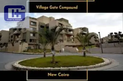Apartment - 1 Bedroom - 1 Bathroom for rent in Palm Hills Village Gate - South Investors Area - New Cairo City - Cairo
