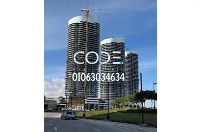 Apartment - 2 Bedrooms - 2 Bathrooms for sale in North Edge Towers - New Alamein City - Al Alamein - North Coast