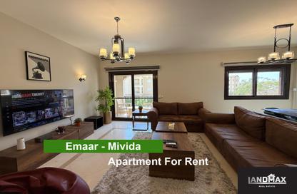 Apartment - 3 Bedrooms - 3 Bathrooms for rent in Mivida - 5th Settlement Compounds - The 5th Settlement - New Cairo City - Cairo