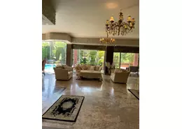 Villa - 5 Bedrooms - 5 Bathrooms for rent in Lake View - 5th Settlement Compounds - The 5th Settlement - New Cairo City - Cairo