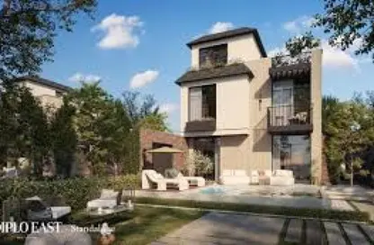 Townhouse - 4 Bedrooms - 5 Bathrooms for sale in Diplo East - New Capital City - Cairo