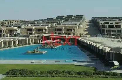 تاون هاوس - 2 غرف نوم - 3 حمامات للبيع في دايركشن وايت - راس الحكمة - الساحل الشمالي