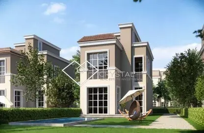 Villa - 3 Bedrooms - 3 Bathrooms for sale in The Butterfly - Mostakbal City Compounds - Mostakbal City - Future City - Cairo