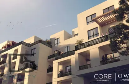 Apartment - 1 Bedroom - 1 Bathroom for sale in O West - 6 October Compounds - 6 October City - Giza