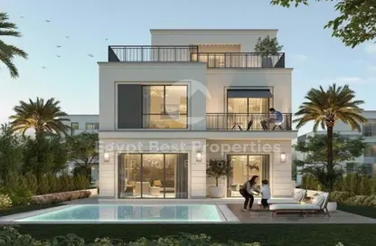 Villa - 4 Bedrooms - 4 Bathrooms for sale in Elan - Cairo Gate - Sheikh Zayed Compounds - Sheikh Zayed City - Giza