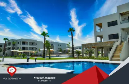 Chalet - 2 Bedrooms - 2 Bathrooms for sale in Azha - Al Ain Al Sokhna - Suez