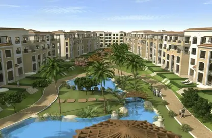 Apartment - 2 Bedrooms - 3 Bathrooms for sale in Yellow Residence - New Cairo City - Cairo