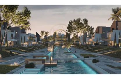 Duplex - 3 Bedrooms - 3 Bathrooms for sale in Rivers - New Zayed City - Sheikh Zayed City - Giza