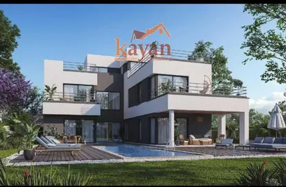 Villa - 4 Bedrooms - 4 Bathrooms for sale in Palm Hills New Cairo - 5th Settlement Compounds - The 5th Settlement - New Cairo City - Cairo