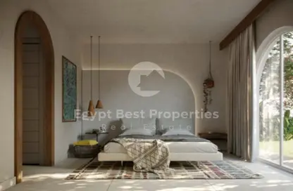 Chalet - 2 Bedrooms - 2 Bathrooms for sale in Makadi Orascom Resort - Makadi - Hurghada - Red Sea
