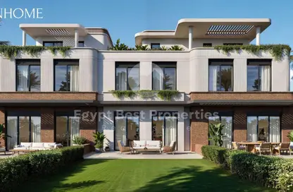 Townhouse - 4 Bedrooms - 4 Bathrooms for sale in Swan Lake Residence - 5th Settlement Compounds - The 5th Settlement - New Cairo City - Cairo