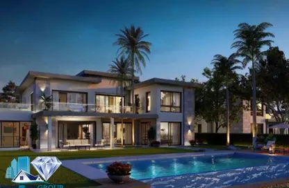 Townhouse - 4 Bedrooms - 4 Bathrooms for sale in Swan Lake Residence - 5th Settlement Compounds - The 5th Settlement - New Cairo City - Cairo
