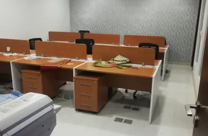 Office Space - Studio - 2 Bathrooms for sale in Bank Center Street - South Teseen St. - The 5th Settlement - New Cairo City - Cairo