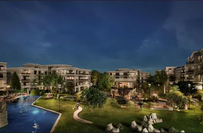 Twin House - 4 Bedrooms - 4 Bathrooms for sale in Rewaya - Sheikh Zayed City - Giza