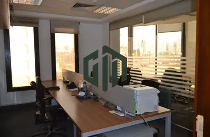 Office Space - Studio - 5 Bathrooms for rent in Bank Center Street - South Teseen St. - The 5th Settlement - New Cairo City - Cairo