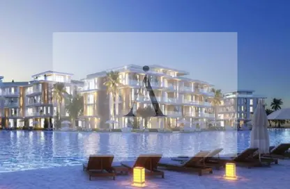 Chalet - 4 Bedrooms - 5 Bathrooms for sale in Azha North - Ras Al Hekma - North Coast