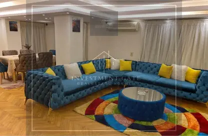 Apartment - 3 Bedrooms - 3 Bathrooms for rent in Abdel Razek Al Sanhouri St. - 6th Zone - Nasr City - Cairo