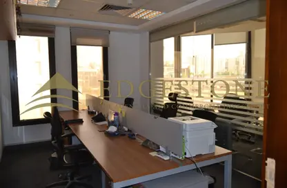 Office Space - Studio - 6 Bathrooms for rent in South Teseen St. - The 5th Settlement - New Cairo City - Cairo