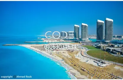 Apartment - 3 Bedrooms - 2 Bathrooms for sale in North Edge Towers - New Alamein City - Al Alamein - North Coast