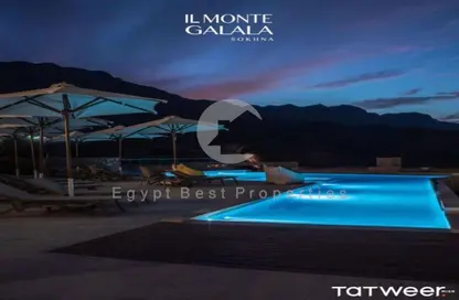 Chalet - 3 Bedrooms - 2 Bathrooms for sale in IL Monte Galala - Al Ain Al Sokhna - Suez