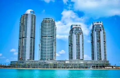 شقة - 3 غرف نوم - 3 حمامات للبيع في نورث ايدج تاورز - مدينة العلمين الجديدة - العلمين - الساحل الشمالي