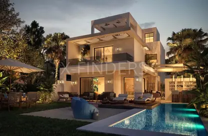 Chalet - 2 Bedrooms - 2 Bathrooms for sale in Shamasy - Sidi Abdel Rahman - North Coast