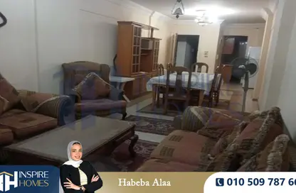 شقة - 3 غرف نوم - 2 حمامات للايجار في شارع إسكندر إبراهيم - ميامي - حي اول المنتزة - الاسكندرية